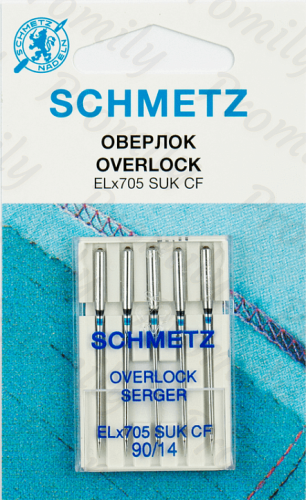 Иглы джерси для плоскошовных машин, хром № 90, Schmetz, 5шт от магазина Promily в Нальчике