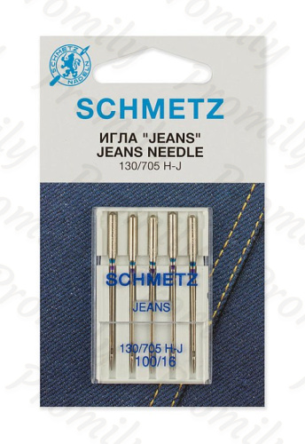 Иглы для джинсы №100, Schmetz, 5шт от магазина Promily в Нальчике