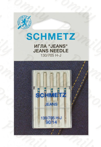 Иглы для джинсы № 90, Schmetz, 5шт от магазина Promily в Нальчике