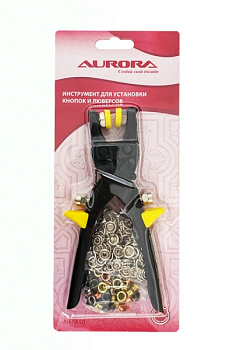 ИНСТРУМЕНТ ДЛЯ УСТАНОВКИ КНОПОК И ЛЮВЕРСОВ Aurora AU-SA50 от магазина Promily в Нальчике