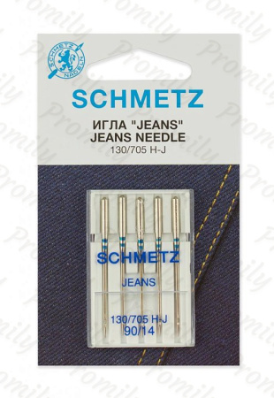 Иглы для джинсы № 90, Schmetz, 5шт от магазина Promily в Нальчике